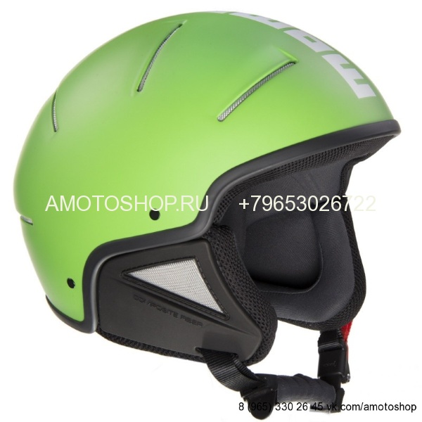 Шлем для сноуборда Momo Design VENOM AIR зеленый матовый