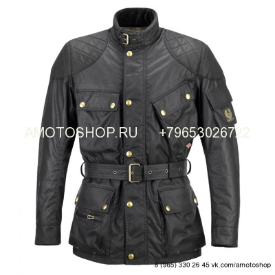 Куртка текстильная мужская Belstaff Trialmaster Jacket черная