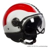 Шлем Momo Design AVIO белый/красный глянцевый