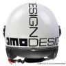 Шлем Momo Design FGTR Classic белый/черн. глянцевый