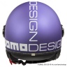 Шлем Momo Design FGTR New Generation лиловый/белый матовый