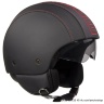 Шлем Momo Design HERO (кожа) черный/красный