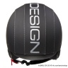 Шлем Momo Design HERO (кожа) черный/серебристый